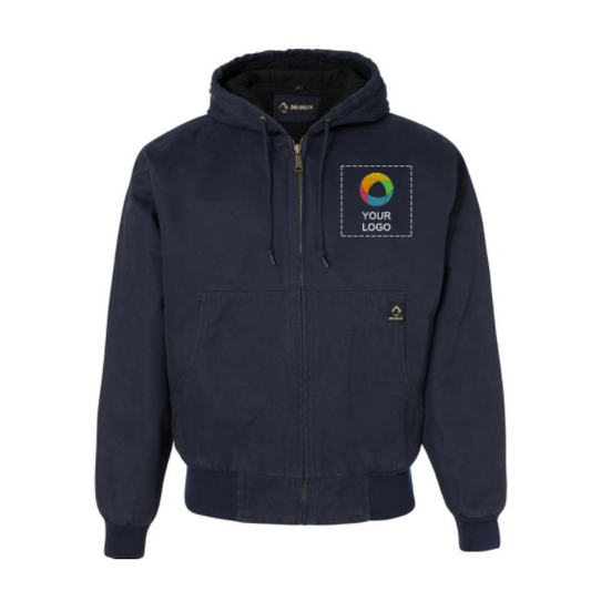 DRI DUCK Hooded Boulder Cloth Jacket with Tricot Quilt Lining | NYTransfers