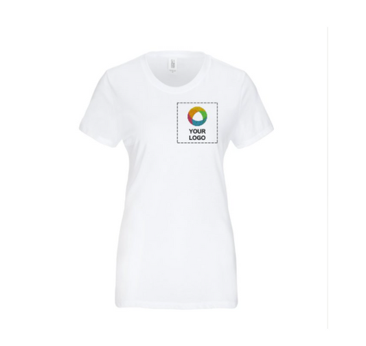 District Made® Ladies Perfect Tri™ Crew T-shirt | NYTransfers