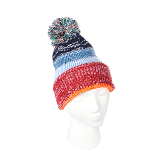 Aura Cuffed Pom Beanie | NYTransfers