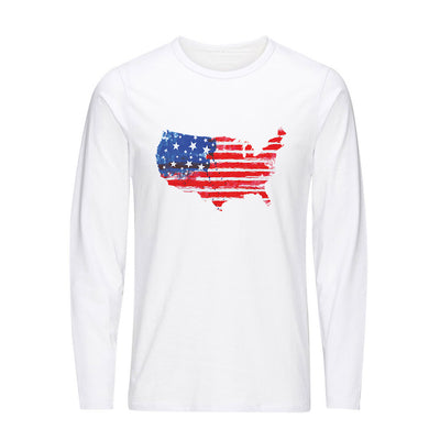 US Flag Long Sleeve T-shirt | NYTransfers