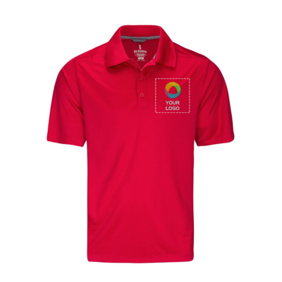 Elevate Men's Dade Short Sleeve Polo Shirt | NYTransfers