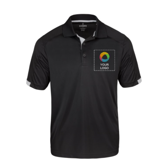 Elevate Men's Kiso Short Sleeve Polo Shirt | NYTransfers