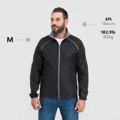 Elevate Men's Egmont Packable Jacket | NYTransfers