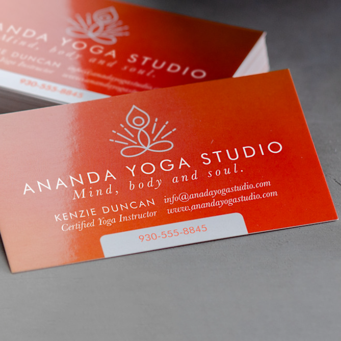 Glossy Business Cards | NYTransfers