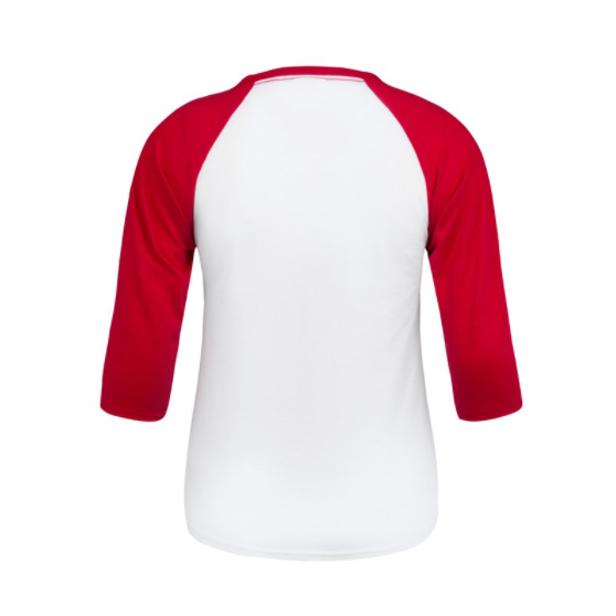 Port & Company® Youth ¾ Sleeve Raglan Crewneck T-Shirt | NYTransfers