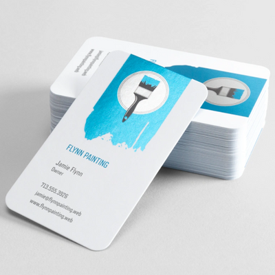 Foil Accent Business Cards | NYTransfers